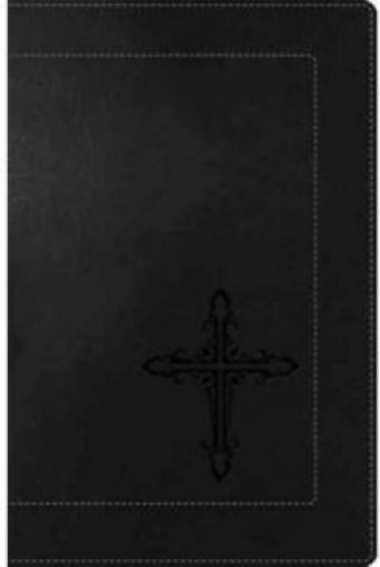 Picture of Nkjv Super Giant Print Reference Bible - Black