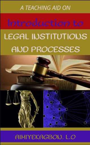 Picture of INTRODUCTION TO LEGAL INSTITUTIONS AND PROCESSES.