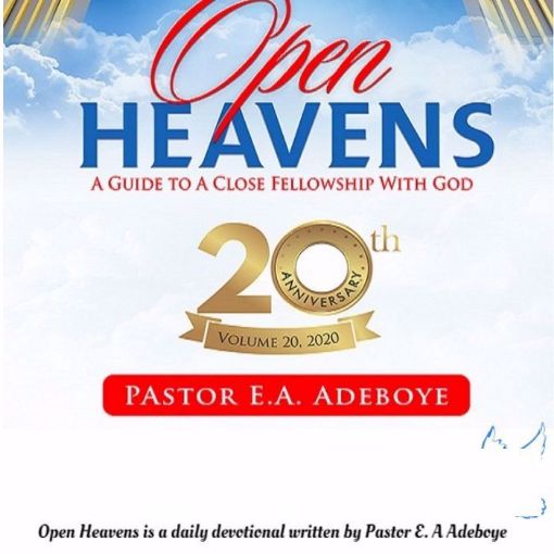 Picture of OPEN HEAVEN DEVOTIONAL 2020