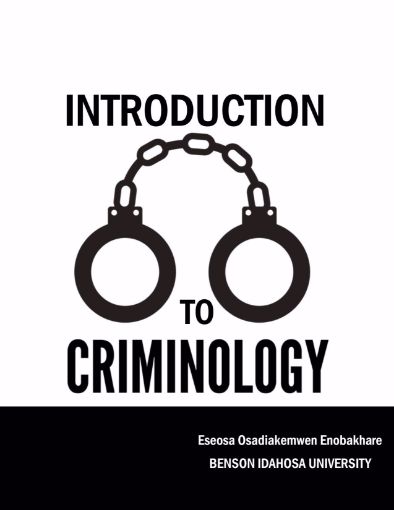 Picture of INTRODUCTION TO CRIMINOLOGY