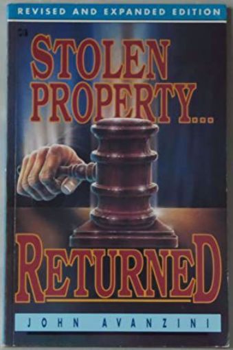 Picture of Stolen Property..Returned