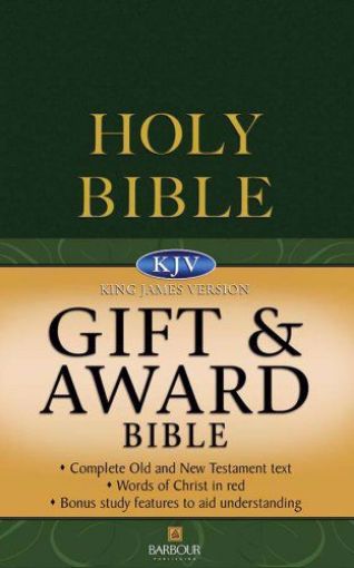 Picture of Kjv-Gift & Award Dk Green,Rv