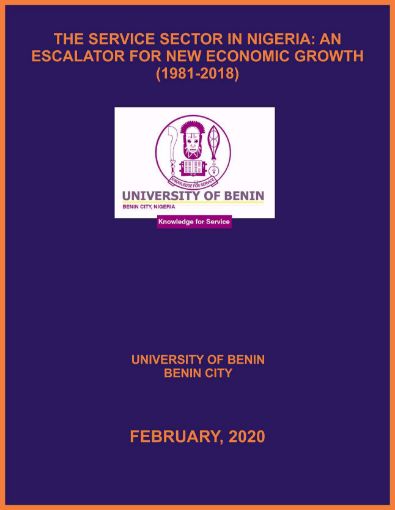 Picture of THE SERVICE SECTOR IN NIGERIA: AN ESCALATOR FOR NEW ECONOMIC GROWTH (1981-2018)