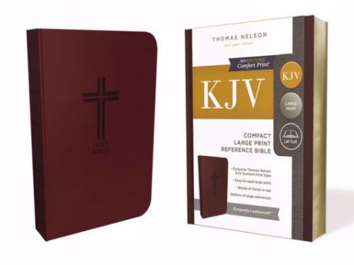 Picture of Kjv-Compact Large Print Reference Bible