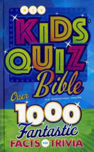 Picture of NIV Kids' Quiz Bible, Hardcover