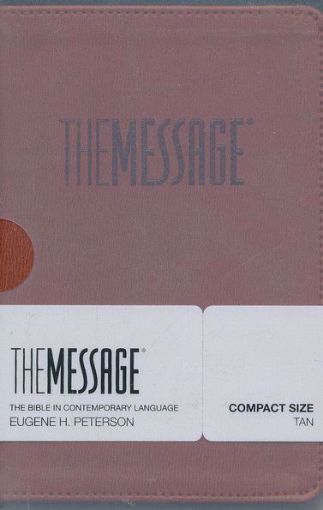 Picture of The Message Bible, Compact Soft leather-look