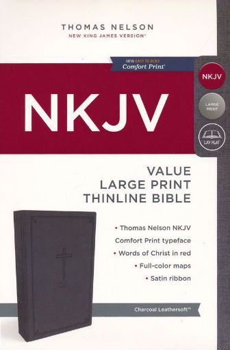 Picture of NKJV VALUE THINLINE LARGE PRINT BIBLE