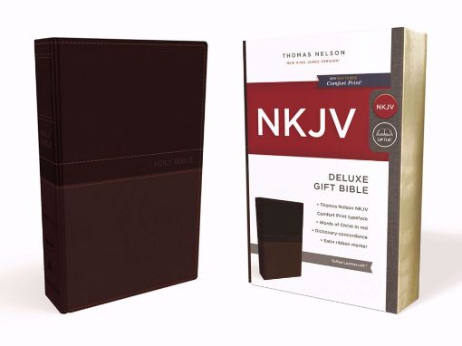 Picture of NKJV VALUE COMPACT BIBLE -BURG