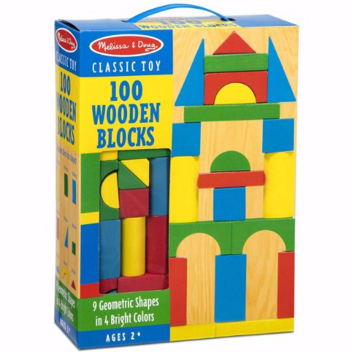 Picture of Mega Bloks - 100 Wooden Mega Bloks