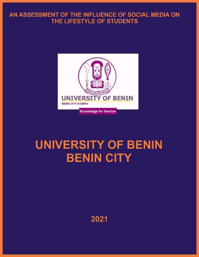 Picture of AN ASSESSMENT OF THE INFLUENCE OF SOCIAL MEDIA ON THE LIFESTYLE OF STUDENTS