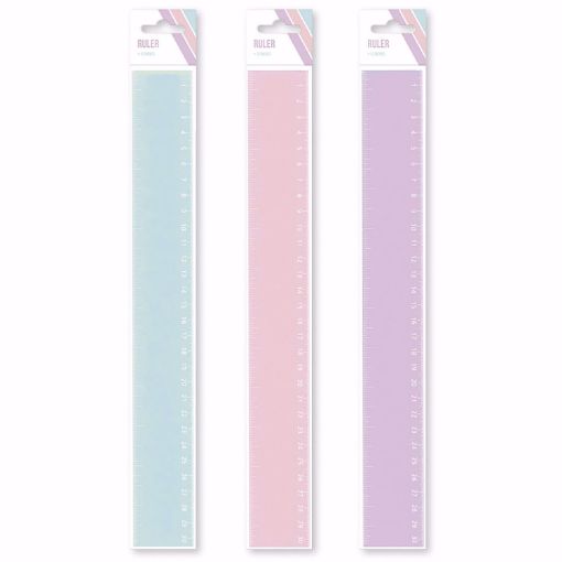 Picture of 30CM RULER PASTEL