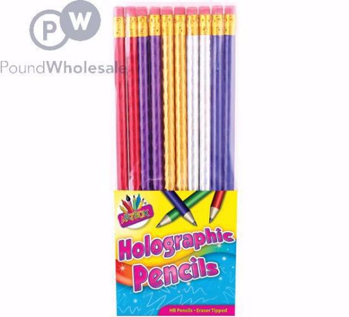 Picture of 10 HOLOGRAPHIC PENCILS
