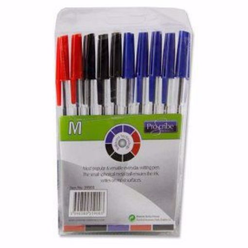 Picture of 10 ASSORTED BALLPENS - PROSCRIBE