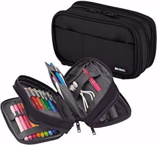 Picture of HONEYCOM TRI ZIP PENCIL CASE