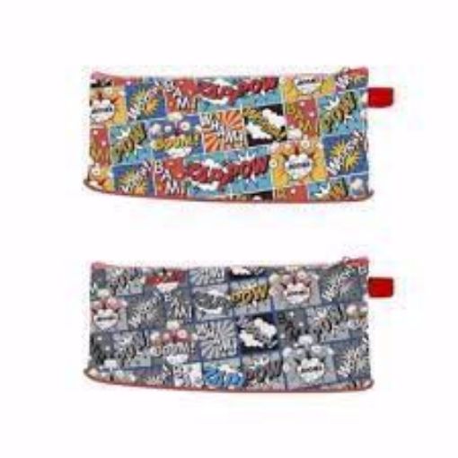 Picture of COMIC DESIG PENCILCASE 20CM