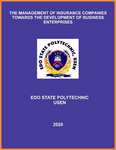 Picture of THE MANAGEMENT OF INSURANCE COMPANIES TOWARDS  THE DEVELOPMENT OF BUSINESS ENTERPRISES