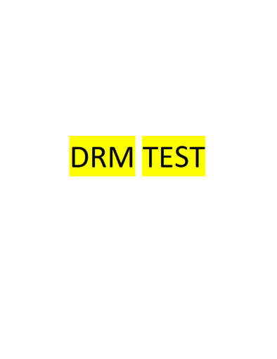 Picture of DRM TEST
