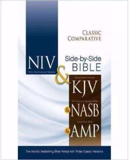 Picture of COMPARATIVE SIDE BY SIDE BIBLE L/C BURG