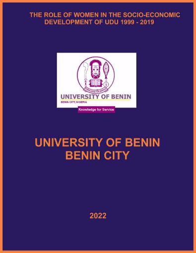 Picture of THE ROLE OF WOMEN IN THE SOCIO-ECONOMIC DEVELOPMENT OF UDU 1999 - 2019