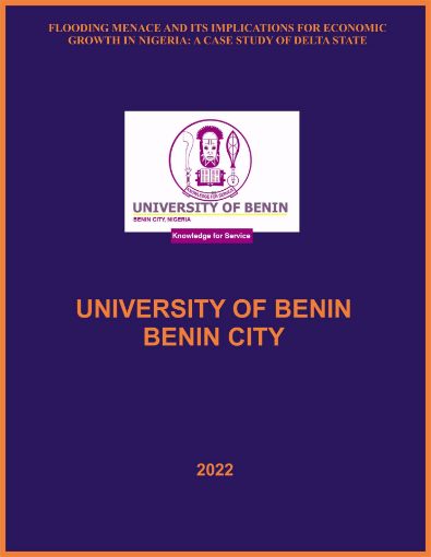 Picture of FLOODING MENACE AND ITS IMPLICATIONS FOR ECONOMIC GROWTH IN NIGERIA: A CASE STUDY OF DELTA STATE