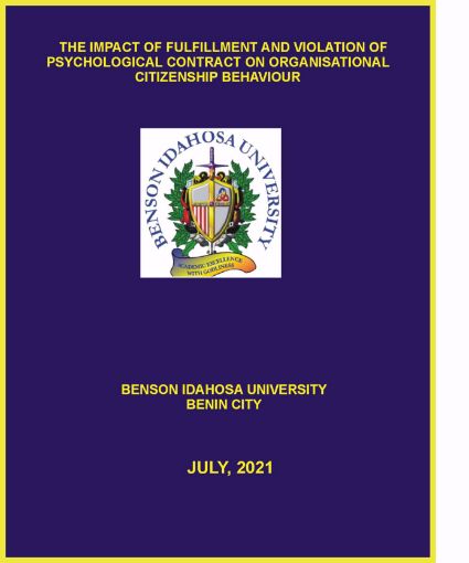 Picture of THE IMPACT OF FULFILLMENT AND VIOLATION OF PSYCHOLOGICAL CONTRACT ON ORGANISATIONAL CITIZENSHIP BEHAVIOUR