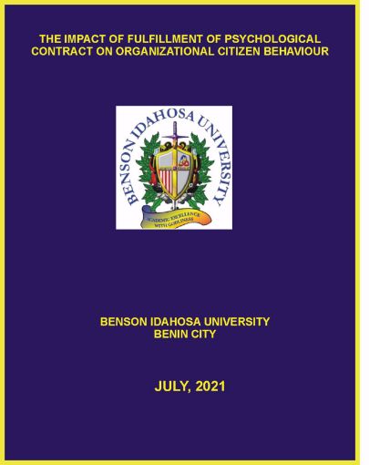 Picture of THE IMPACT OF FULFILLMENT OF PSYCHOLOGICAL CONTRACT ON ORGANIZATIONAL CITIZEN BEHAVIOUR