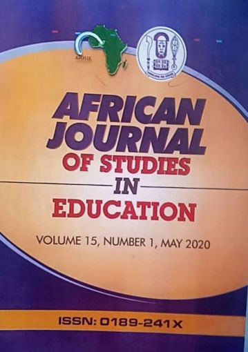 Picture of AFRICAN JOURNAL OF  STUDIES IN EDUCATION, VOL 15 NO1