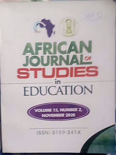 Picture of AFRICAN JOURNAL OF  STUDIES IN EDUCATION, VOL 15 NO2
