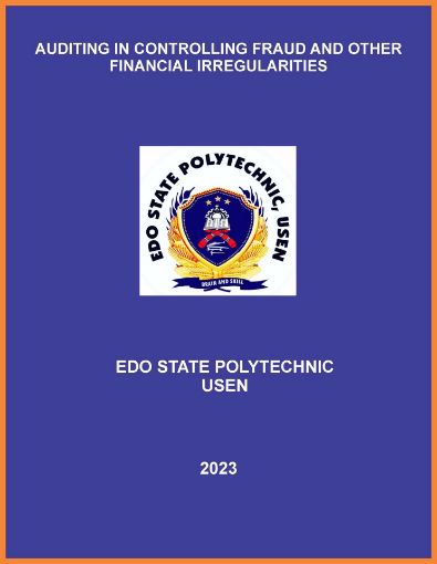 Picture of AUDITING IN CONTROLLING FRAUD AND OTHER FINANCIAL IRREGULARITIES