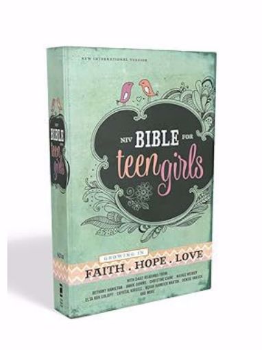 Picture of NIV BIBLE FOR TEEN GIRLS  Hardcover: Growing in Faith, Hope, and Love