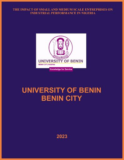 Picture of THE IMPACT OF SMALL AND MEDIUM SCALE ENTREPRISES ON INDUSTRIAL PERFORMANCE IN NIGERIA