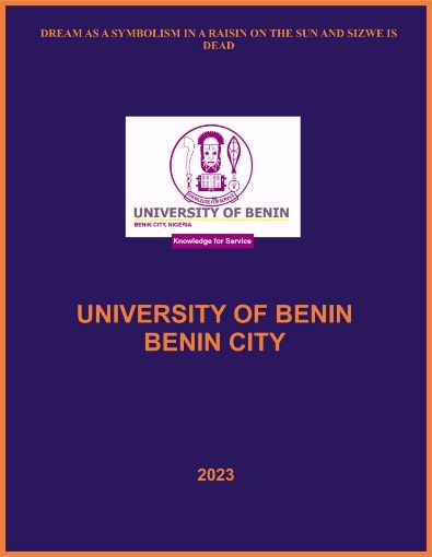 Picture of DREAM AS A SYMBOLISM IN A RAISIN ON THE SUN AND SIZWE IS DEAD