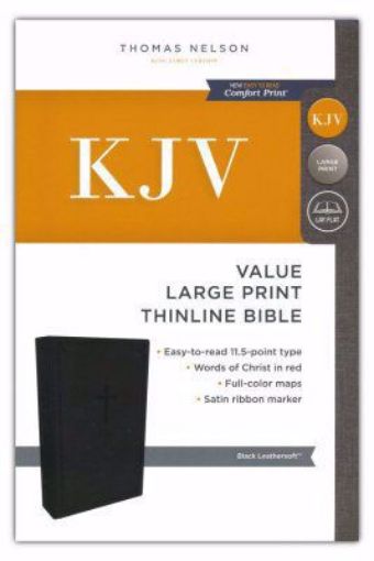 Picture of KJV-VALUE LARGE PRINT THIN BIBLE