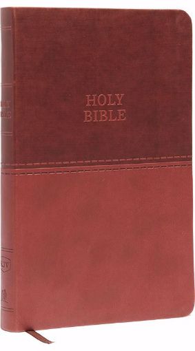 Picture of KJV-VALUE THINLINE BIBLE-BROWN