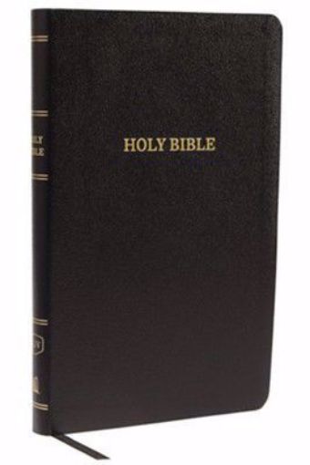 Picture of KJV-THINLINE REFERENCE BIBLE LP BLK