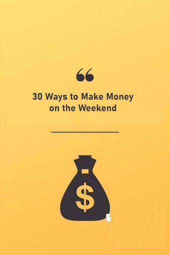 Picture of 30 Ways to Make Money on the Weekend