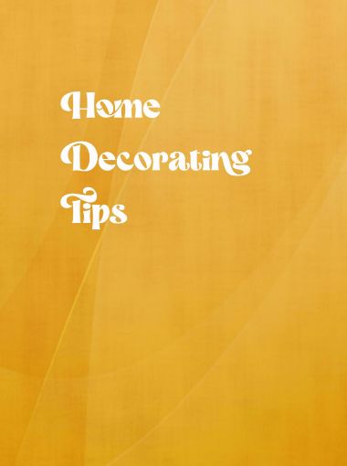 Picture of Home Decorating Tips