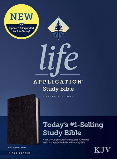 Picture of KJV Life Application Study Bible, Third Edition (Bonded Leather, Black, Red Letter)