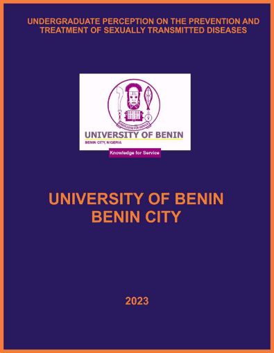Picture of UNDERGRADUATE PERCEPTION ON THE PREVENTION AND TREATMENT OF SEXUALLY TRANSMITTED DISEASES