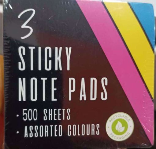 Picture of 3  STICKY NOTE PADS