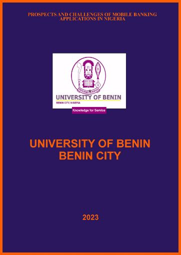 Picture of PROSPECTS AND CHALLENGES OF MOBILE BANKING APPLICATIONS IN NIGERIA