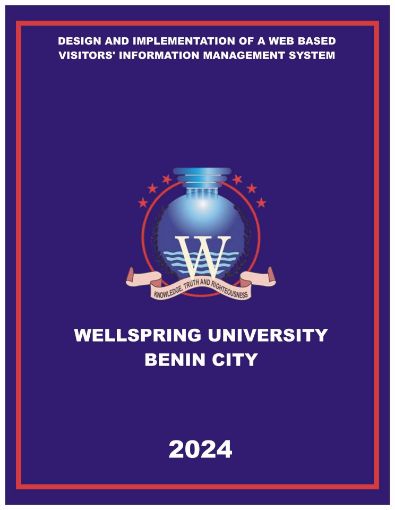 Picture of DESIGN AND IMPLEMENTATION OF A WEB BASED VISITORS’ INFORMATION MANAGEMENT SYSTEM